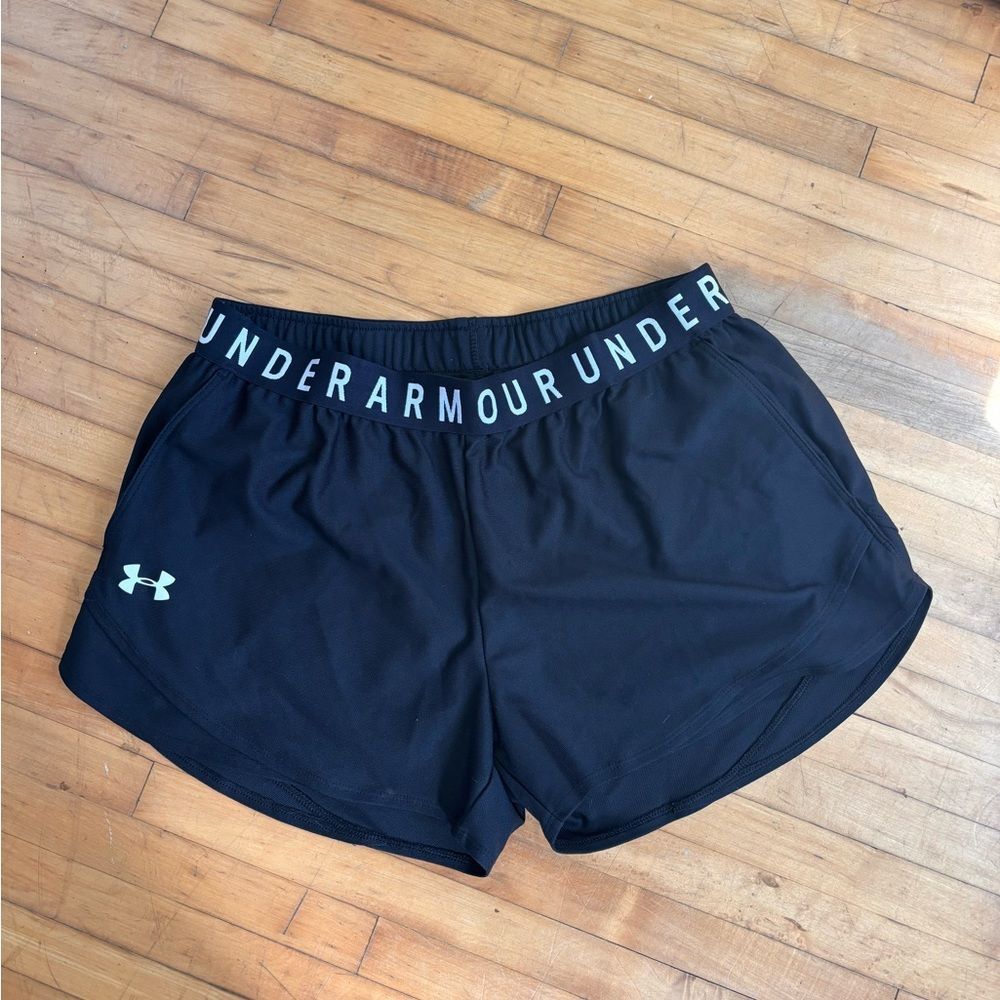 Under Armour Women's Black Athletic Shorts